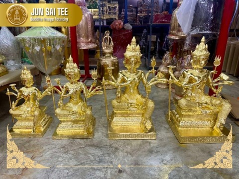 พระพรหมทองเหลืองราคาถูก
